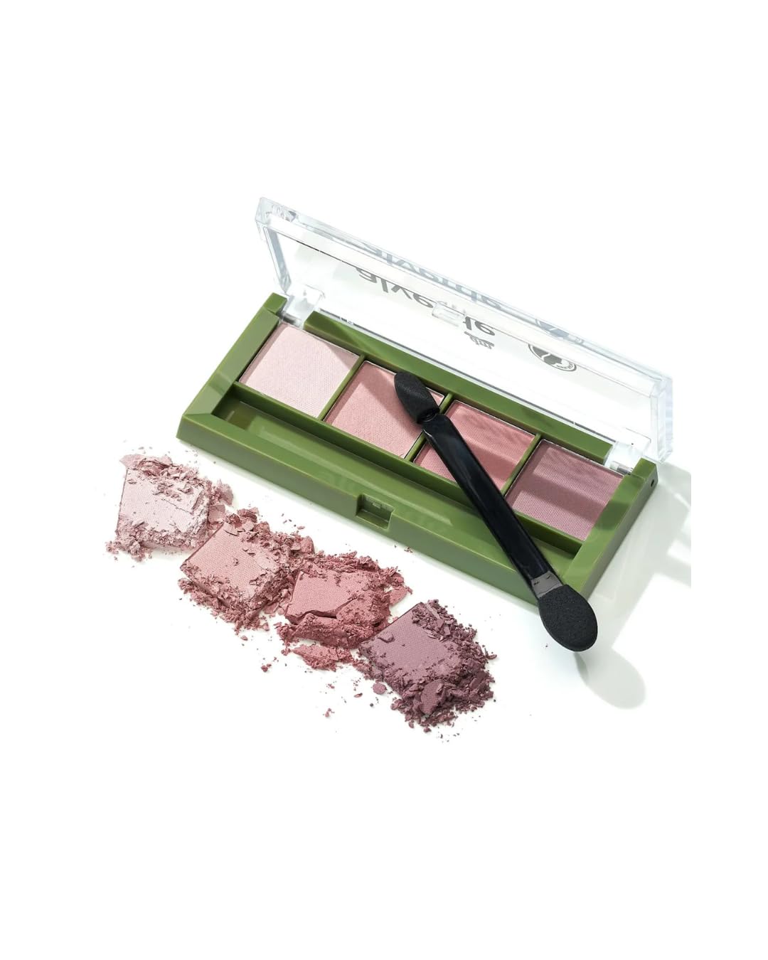 alverde NATURKOSMETIK Eyeshadow Palette Quattro 50 Rose Garden